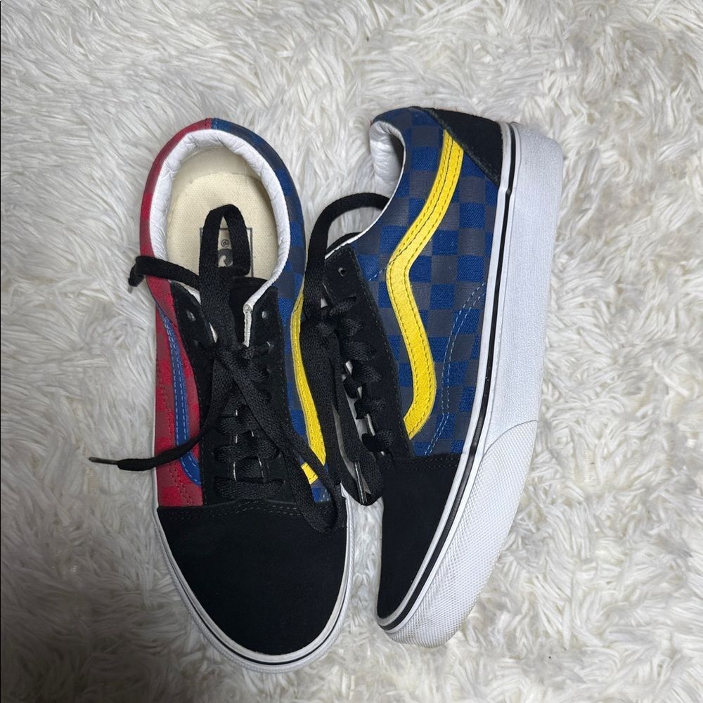 VANS RALLY OLD SKOOL CHECKERED SHOES